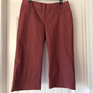 **BNWT**Nine West Wine colored cropped pants